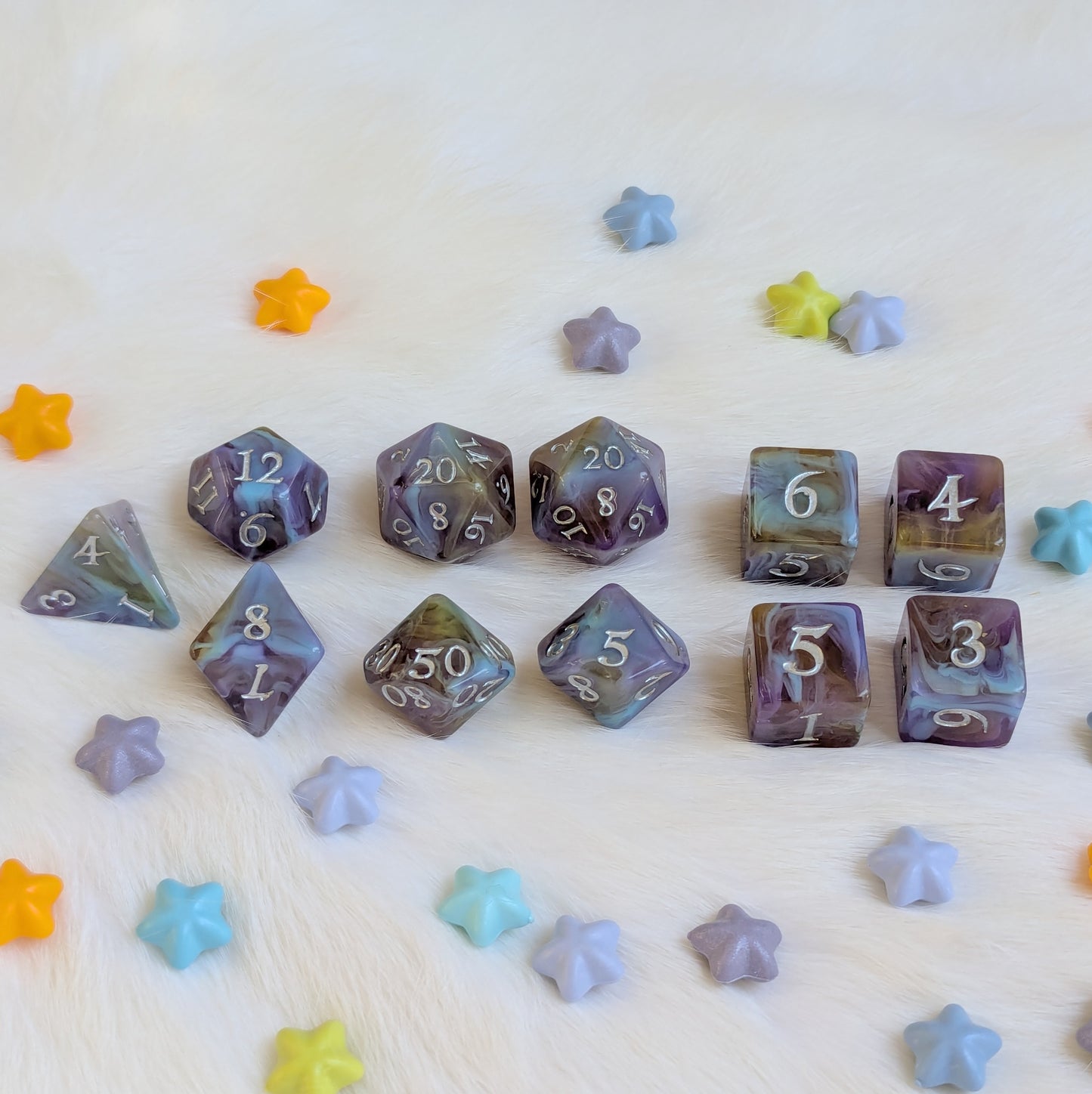 Mystic Riptide - 11 Piece Dice Set