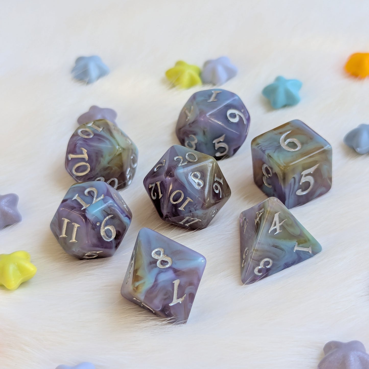 Mystic Riptide - 11 Piece Dice Set