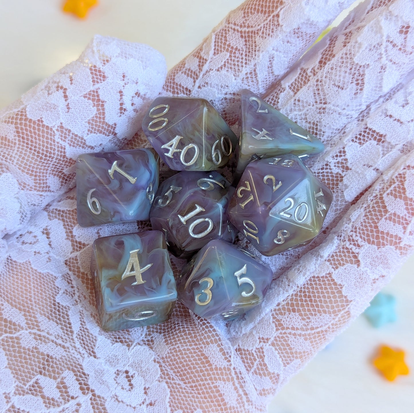 Mystic Riptide - 11 Piece Dice Set