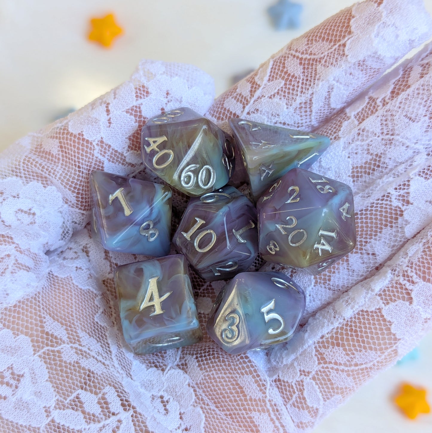 Mystic Riptide - 7 Piece Dice Set