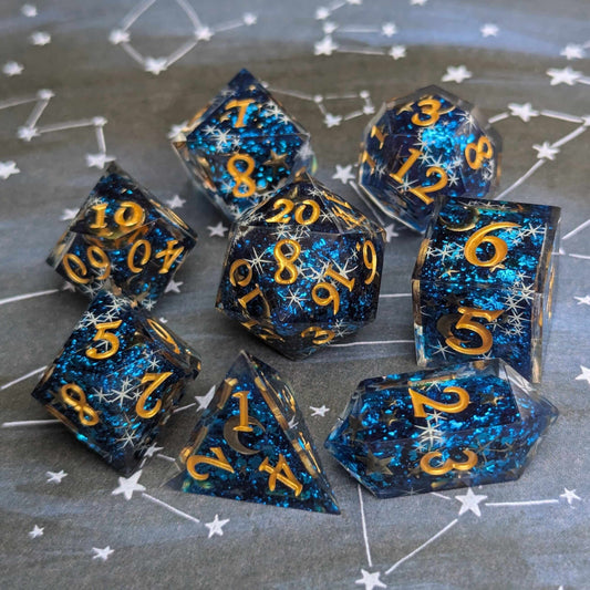 Celestial Dreams DnD Dice Set Dice Sets & Games Fennek and Finch