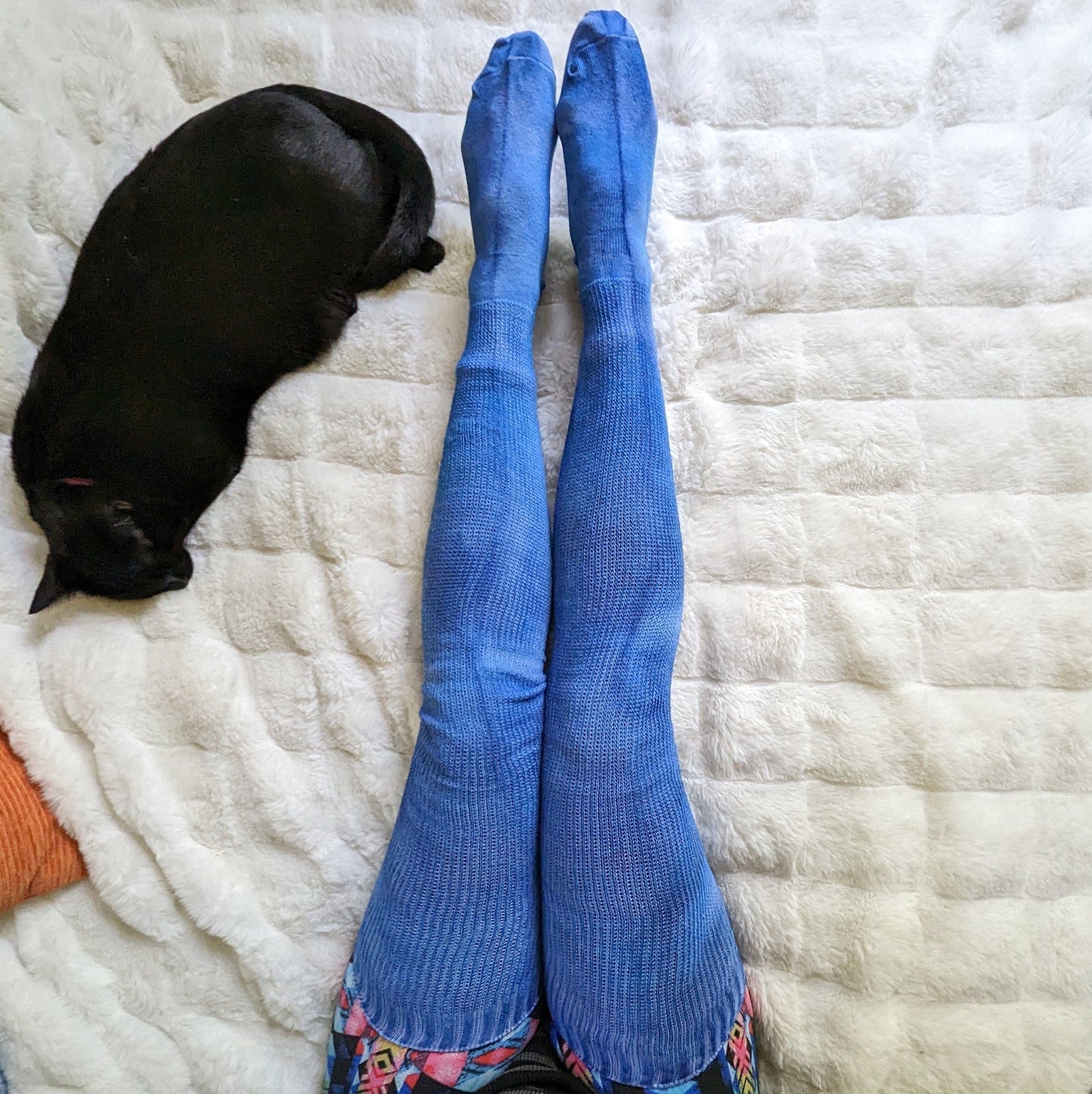 Cozy Socks - Blue Violet Apparel & Accessories Fennek and Finch
