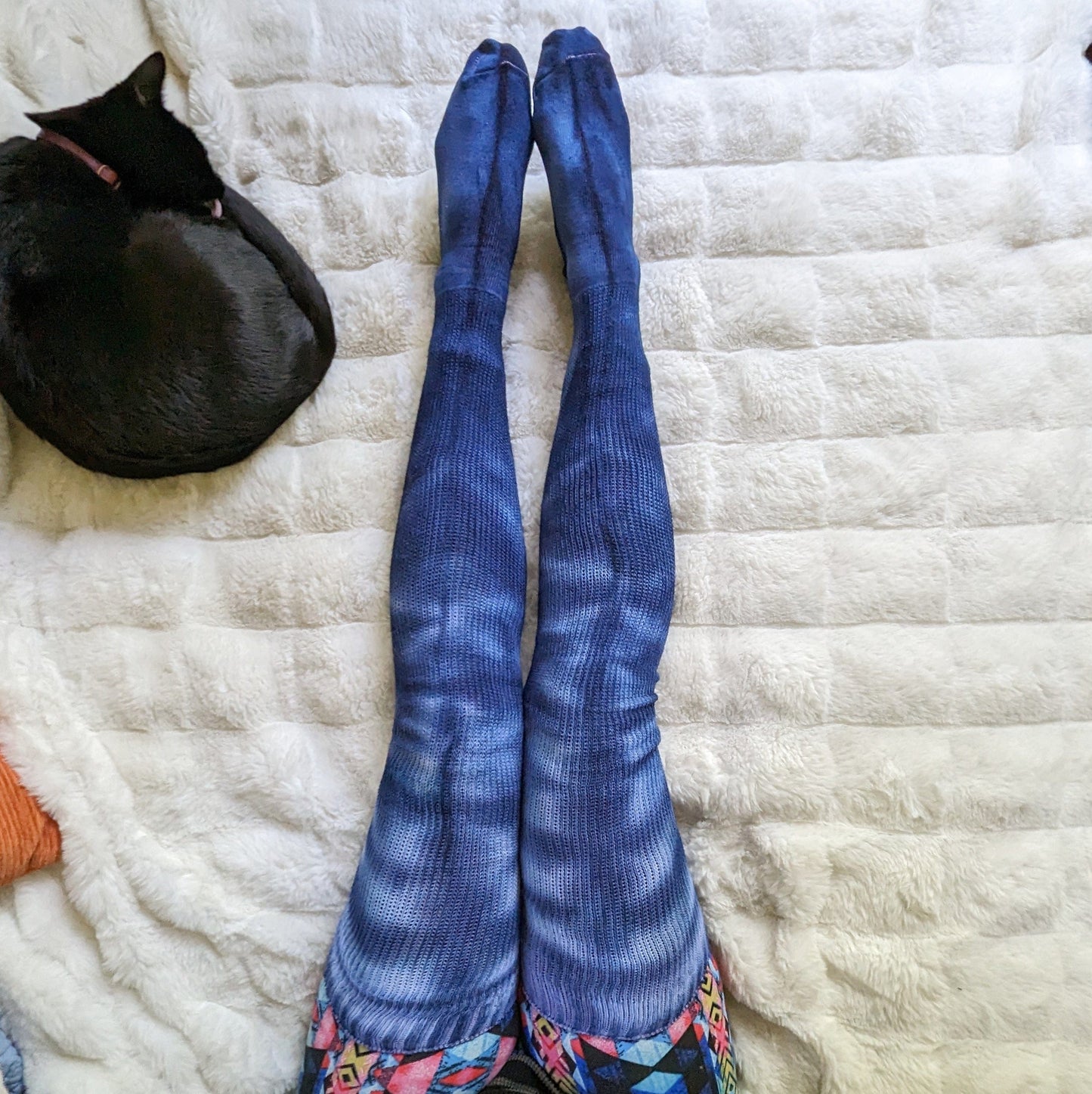 Cozy Socks - Blueberry 2 Apparel & Accessories Fennek and Finch