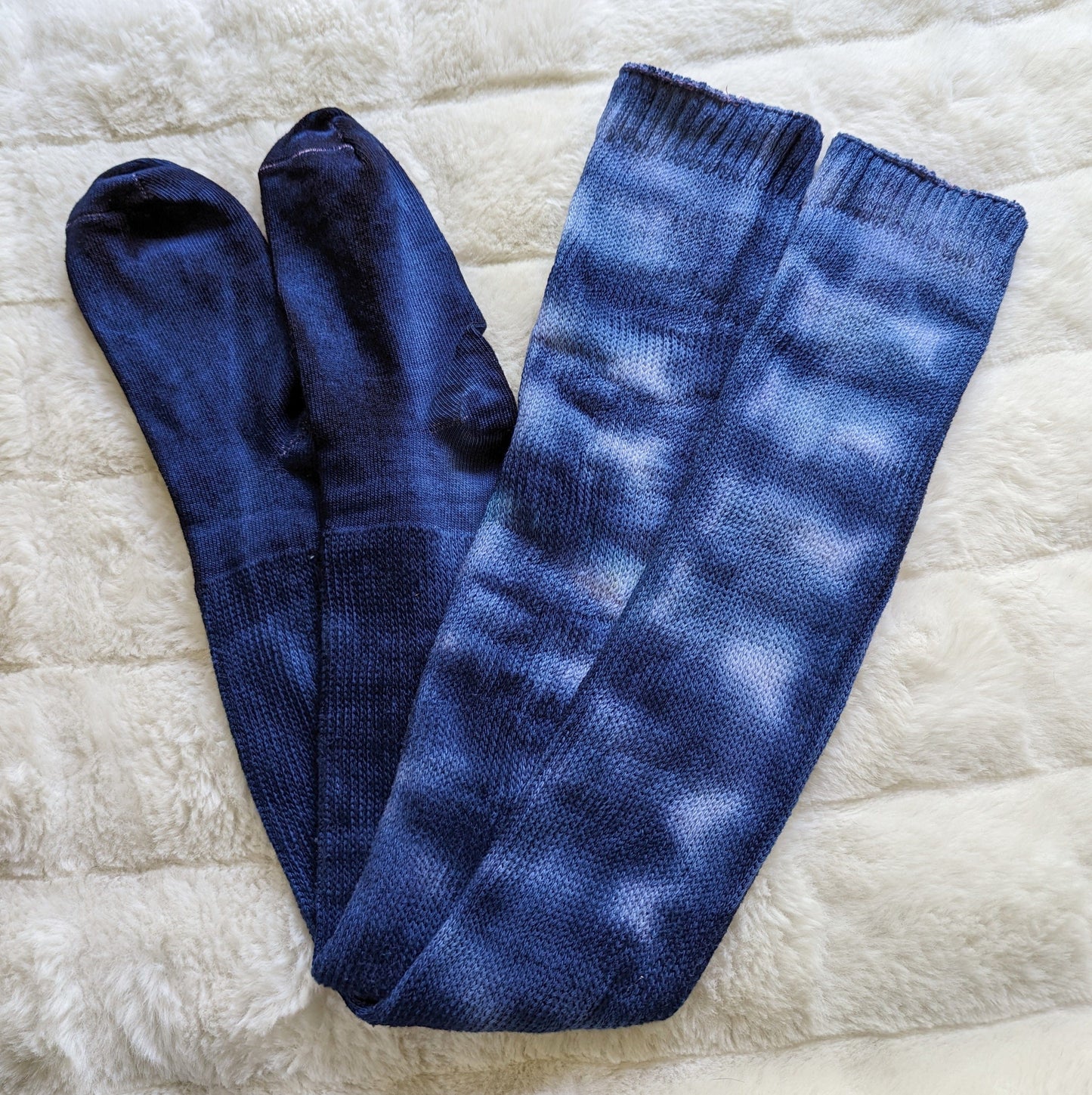 Cozy Socks - Blueberry 2 Apparel & Accessories Fennek and Finch