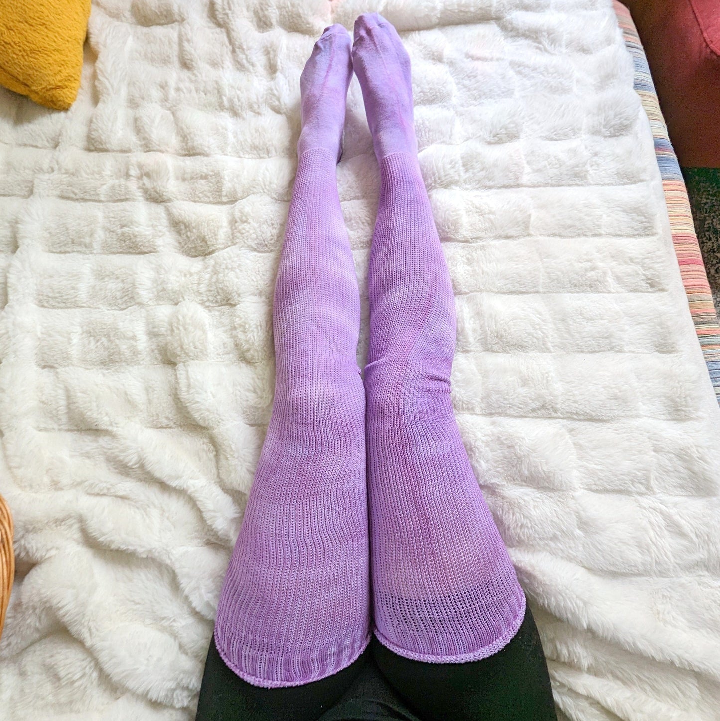 Cozy Socks - Light Purple Hydrangea