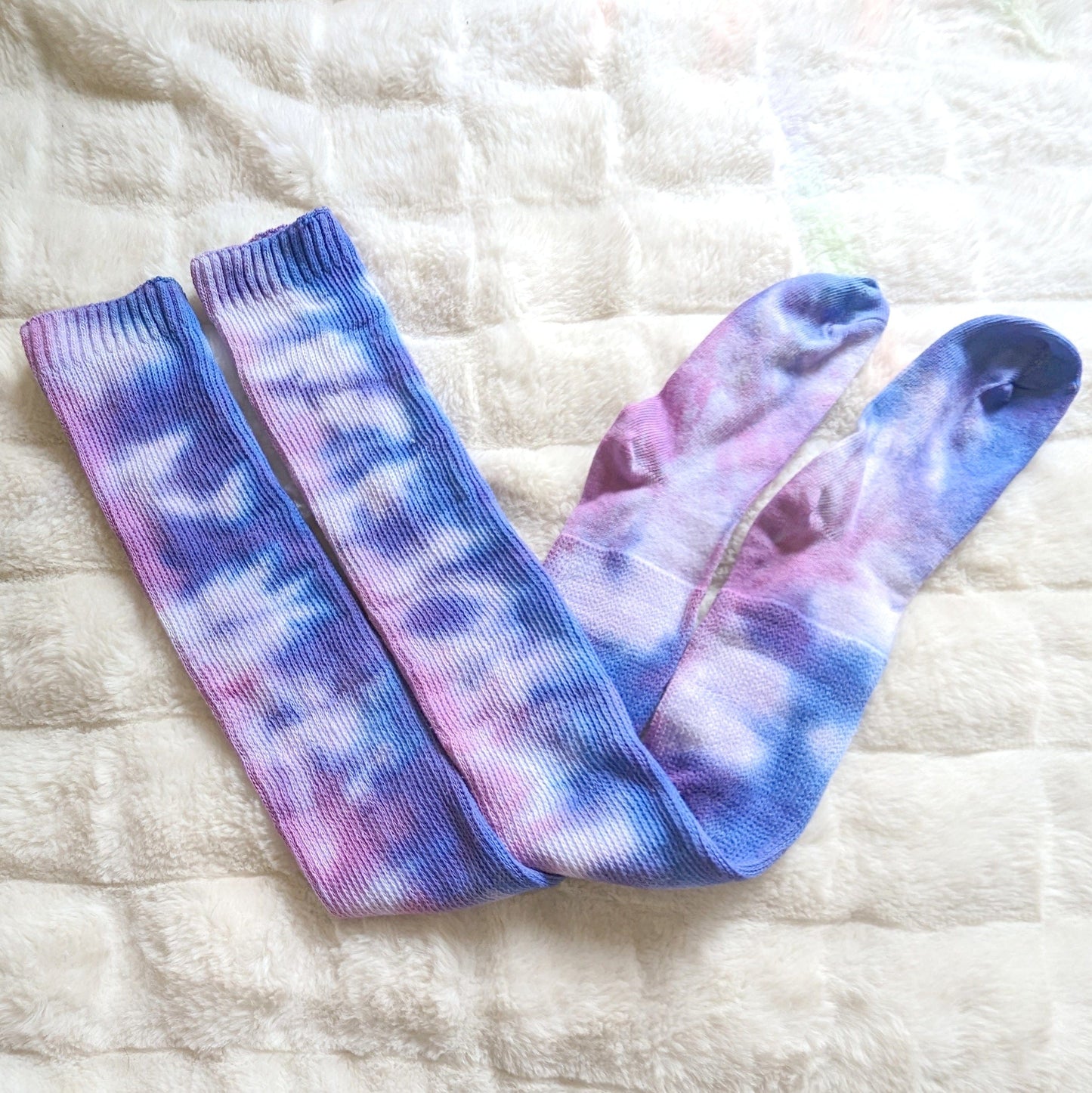 Cozy Socks - Purple and Blue