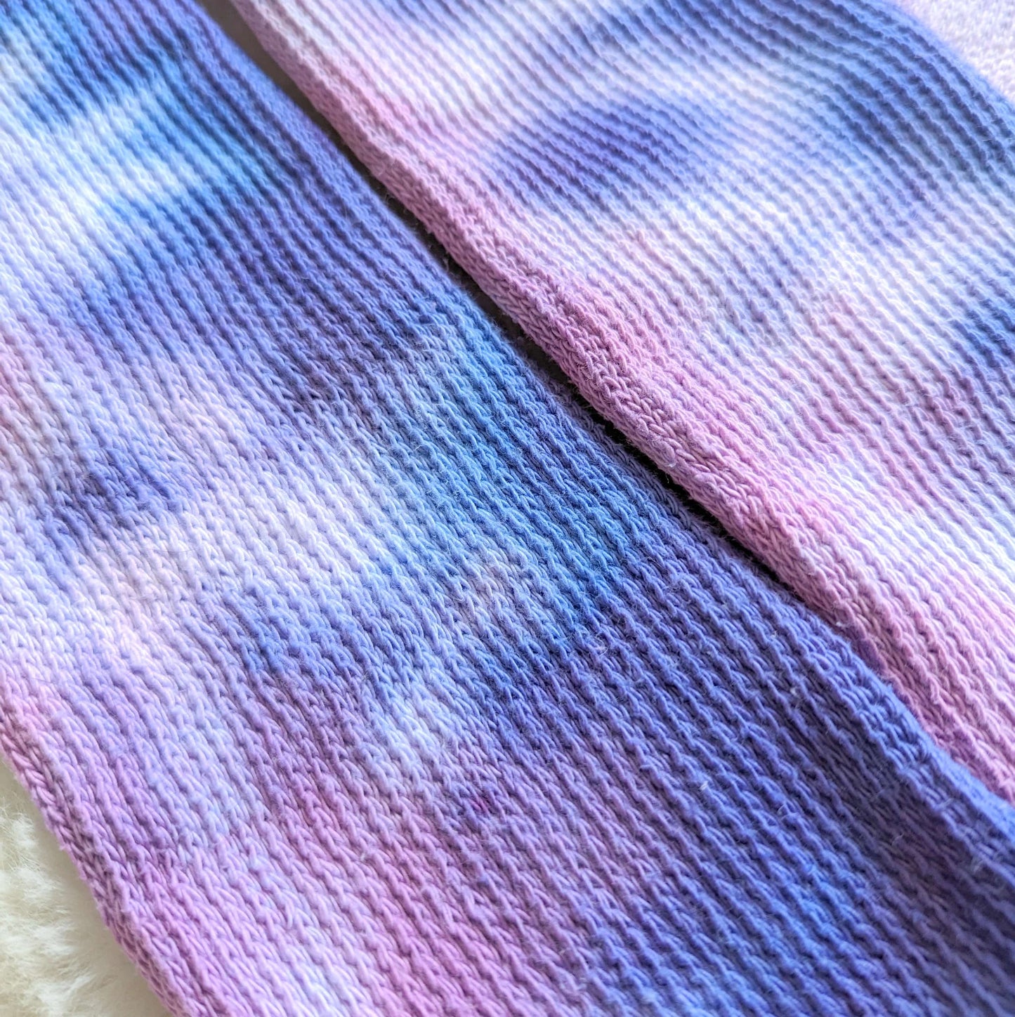 Cozy Socks - Purple and Blue