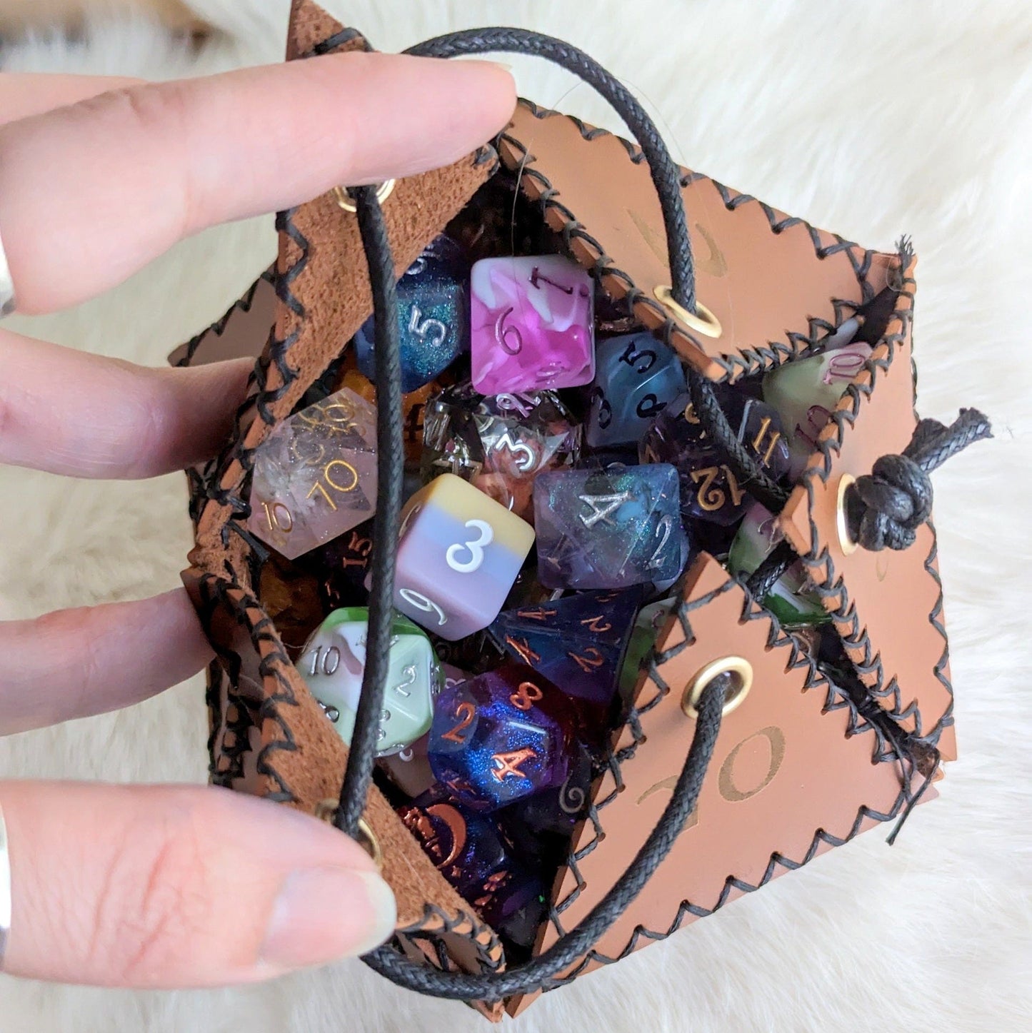 D20 Dice Bag