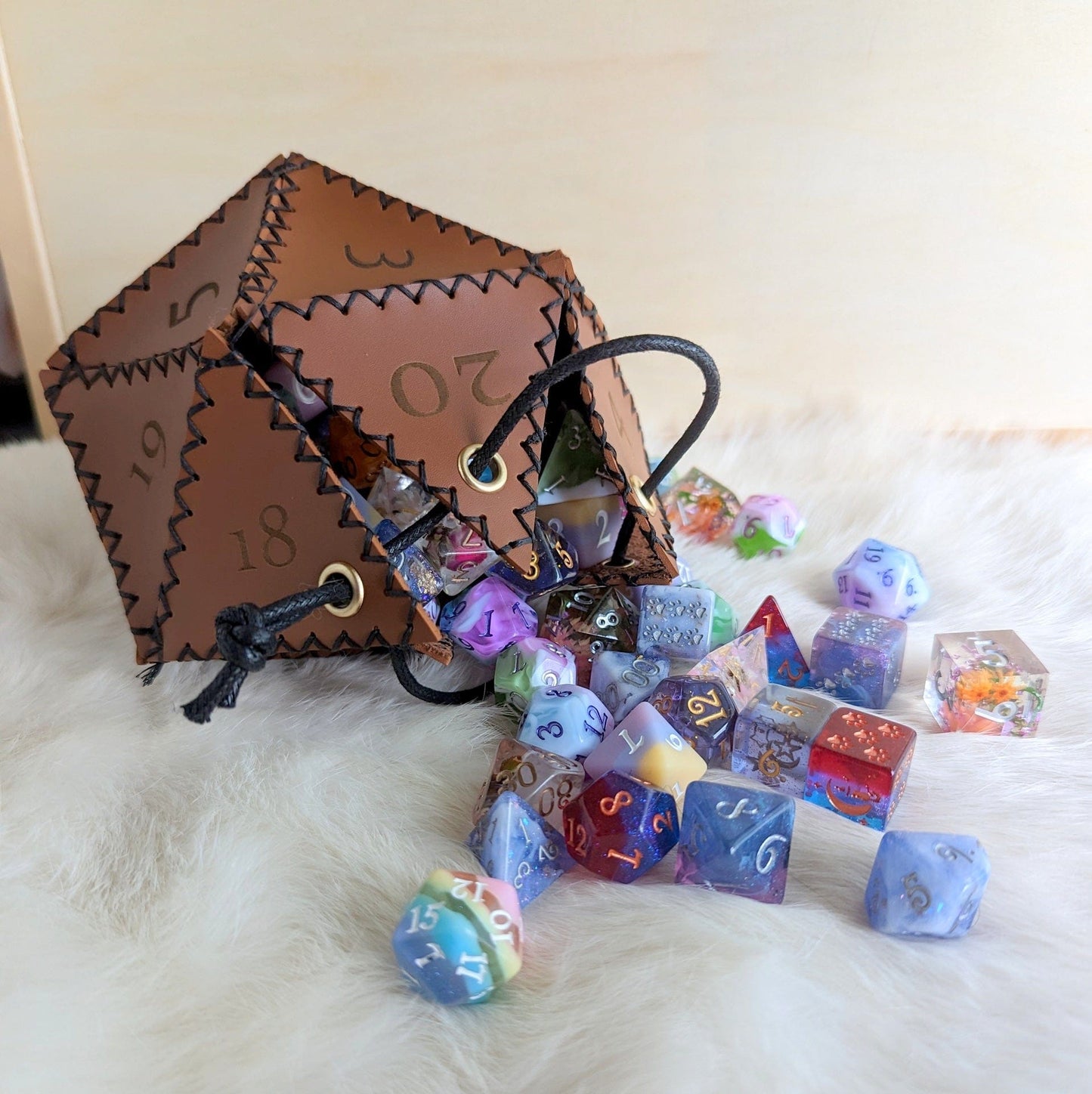 D20 Dice Bag