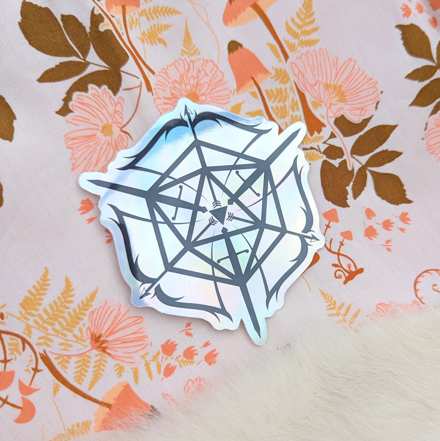 Holographic Ranger Sticker sticker Fennek and Finch