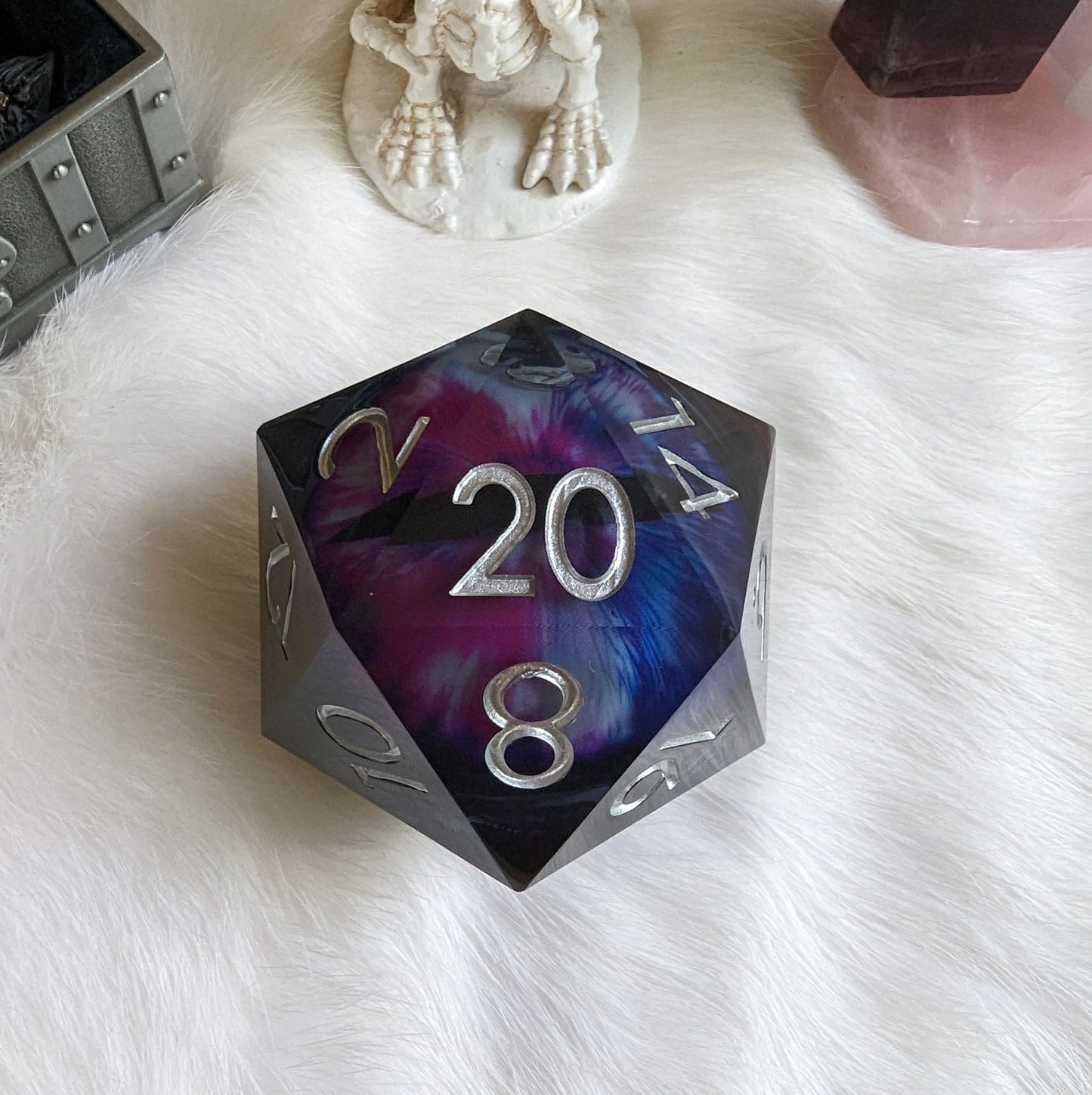 Liquid Core Eye Large D20 Dice Sets & Games Fennek and Finch