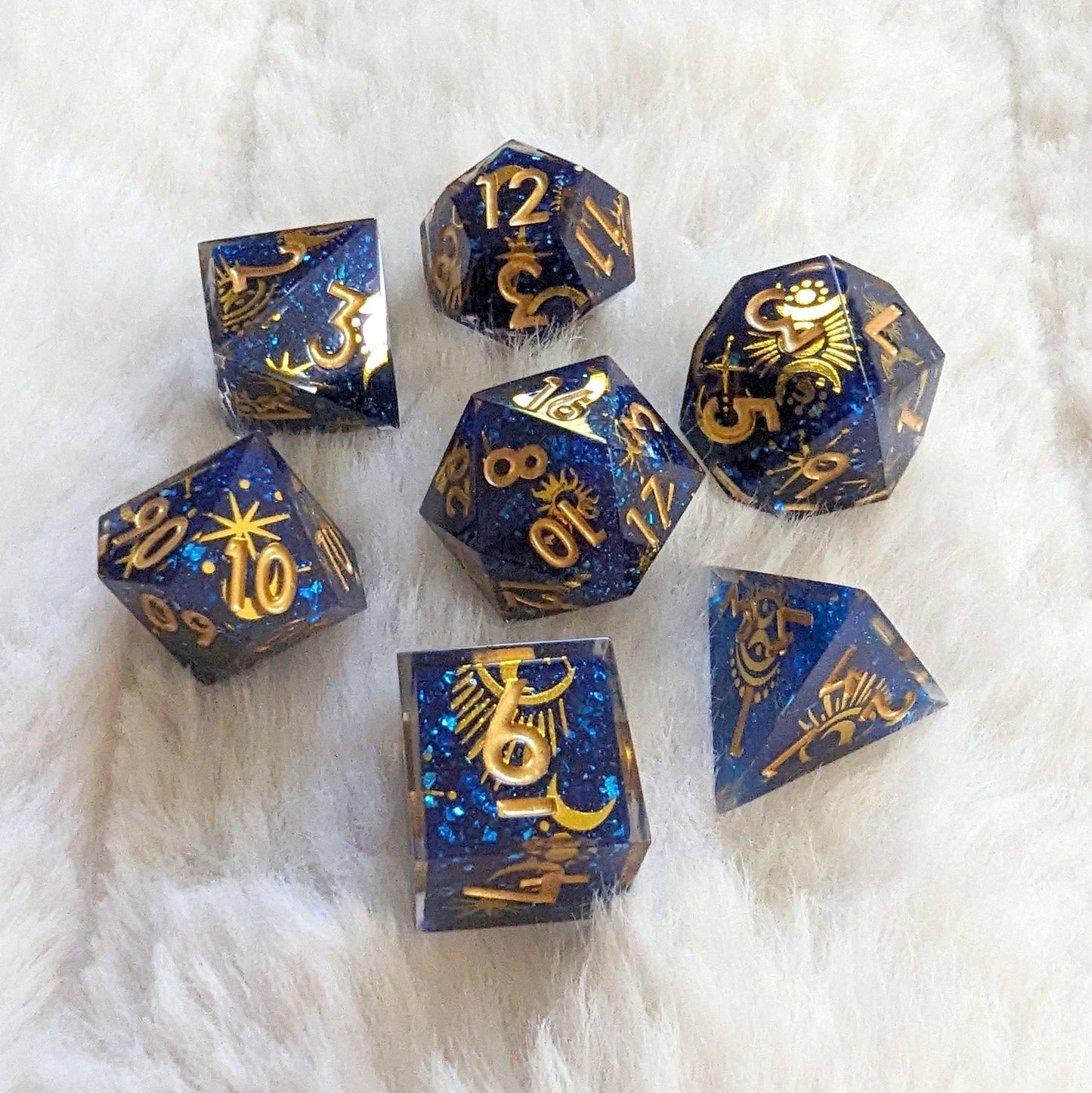 Planetary Mystic DnD Dice Set