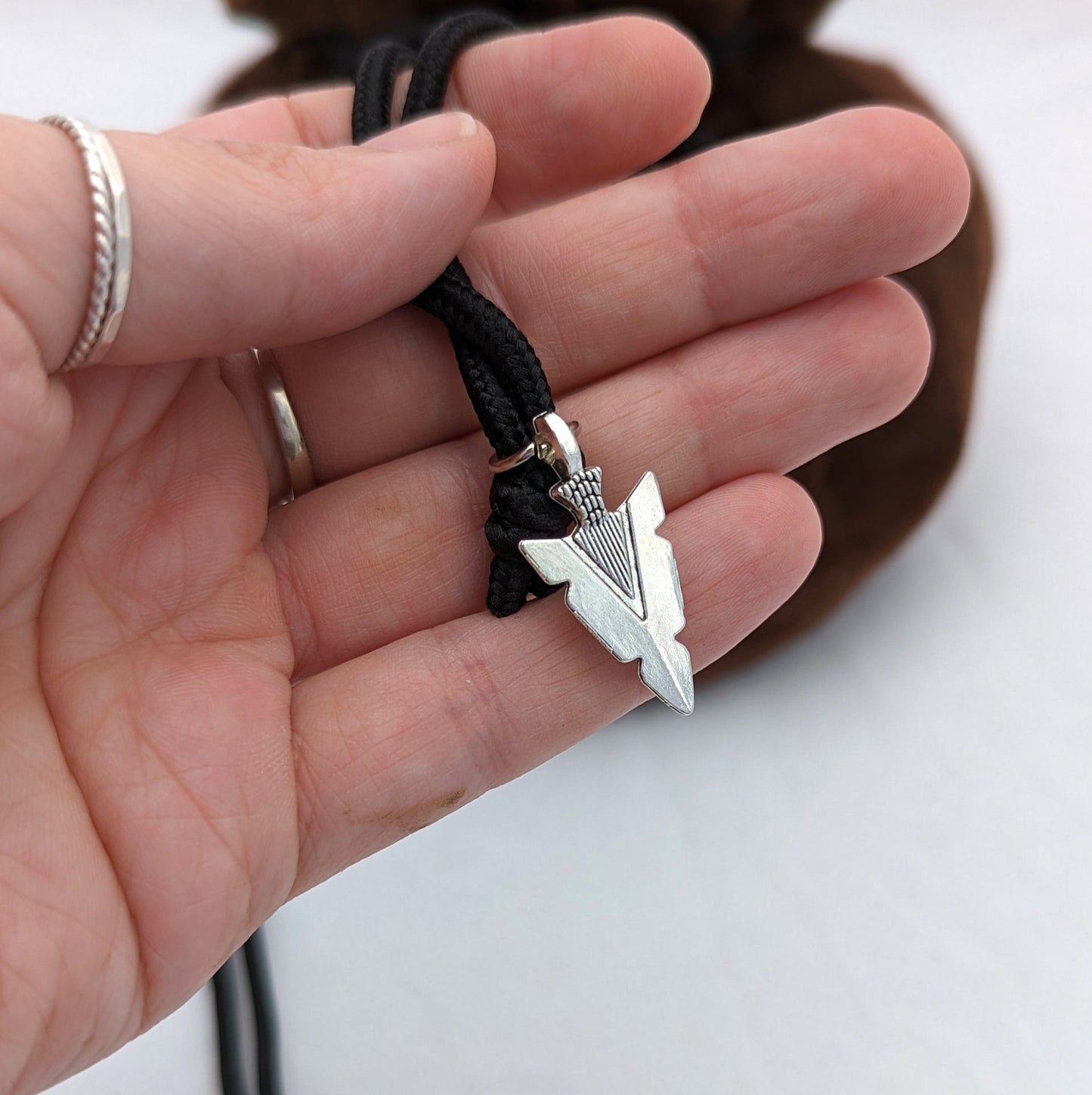 Ranger Dice Bag. Multi - pocket drawstring dice organizing bag - Fennek and Finch