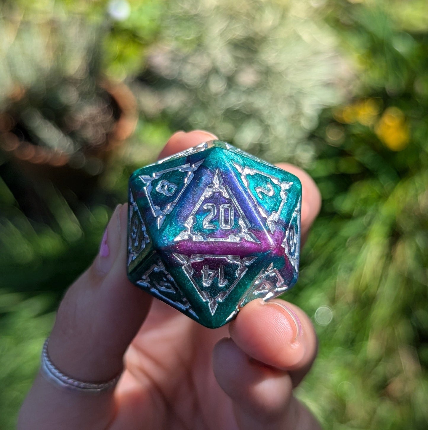 Underwater Castle Dice, extra large dice set Dice Sets & Games Fennek and Finch