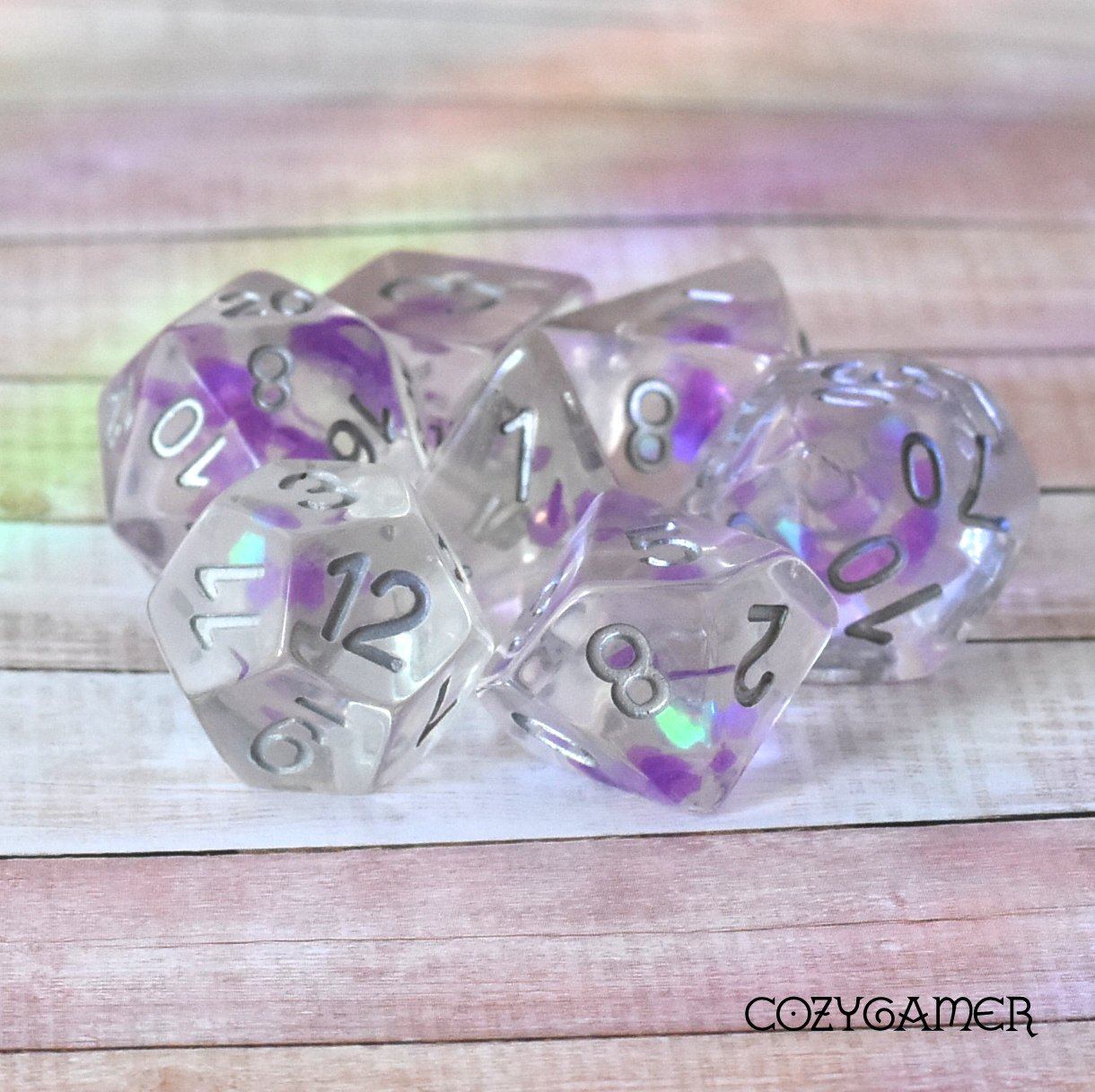 ✨ A Tad Glitzy - 7 Piece Dice Set Dice sets Fennek & Finch