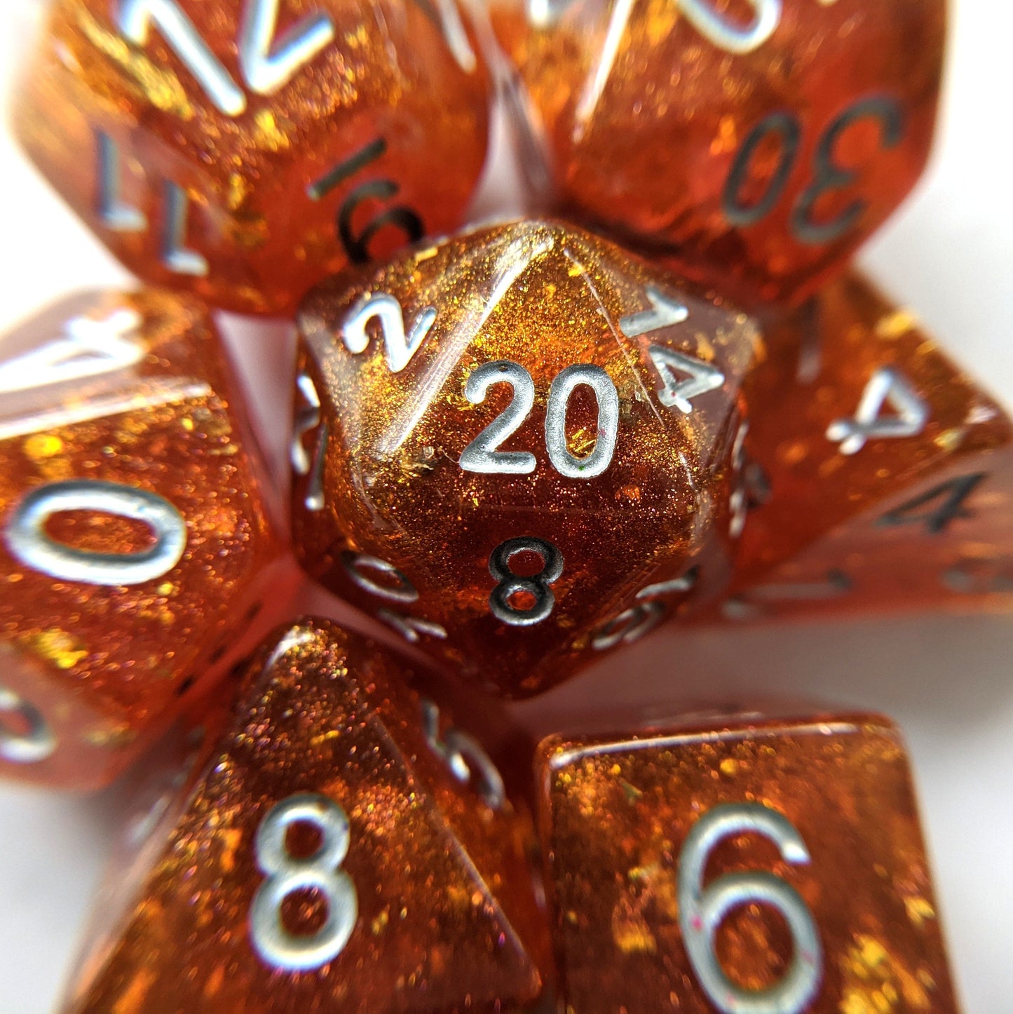 Auburn Scepter DnD Dice Set - CozyGamer