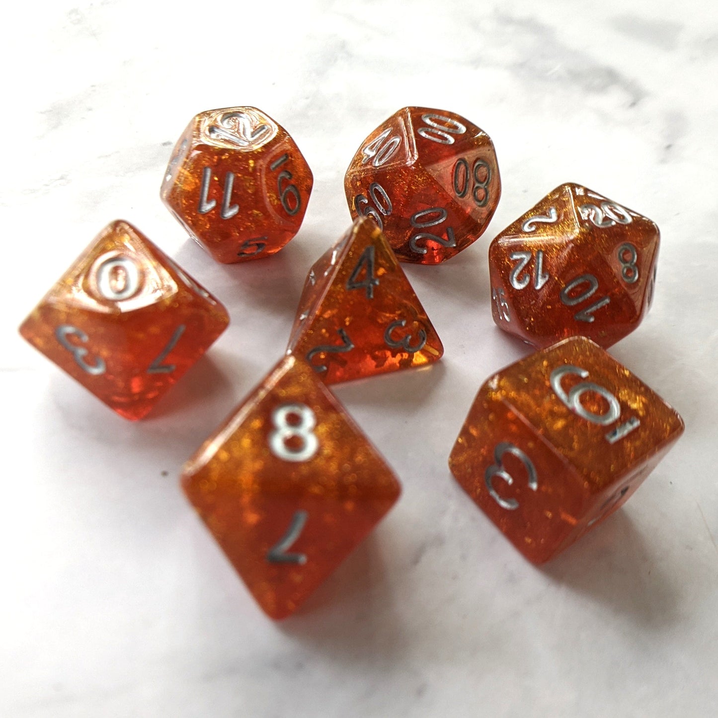 Auburn Scepter DnD Dice Set - CozyGamer