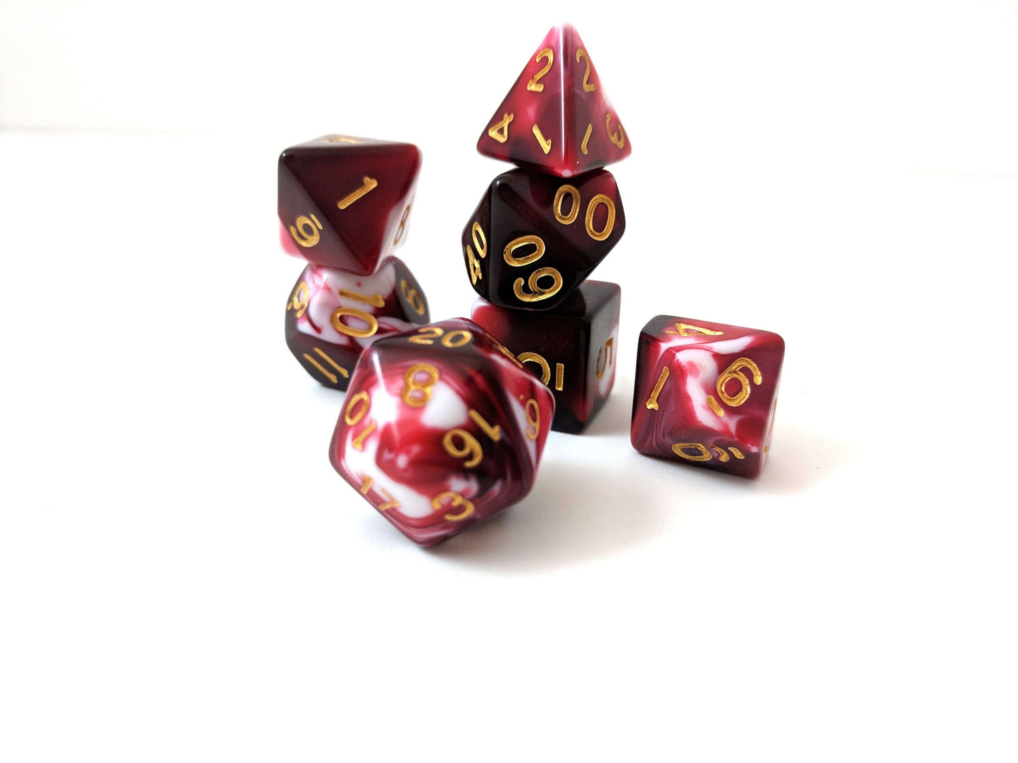 Battle Mage's Bloody Dice Set Dice sets Fennek and Finch