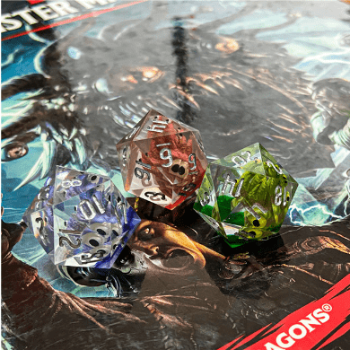 Beholder D20. Large Sharp Edge D20 Dice Sets & Games Fennek and Finch