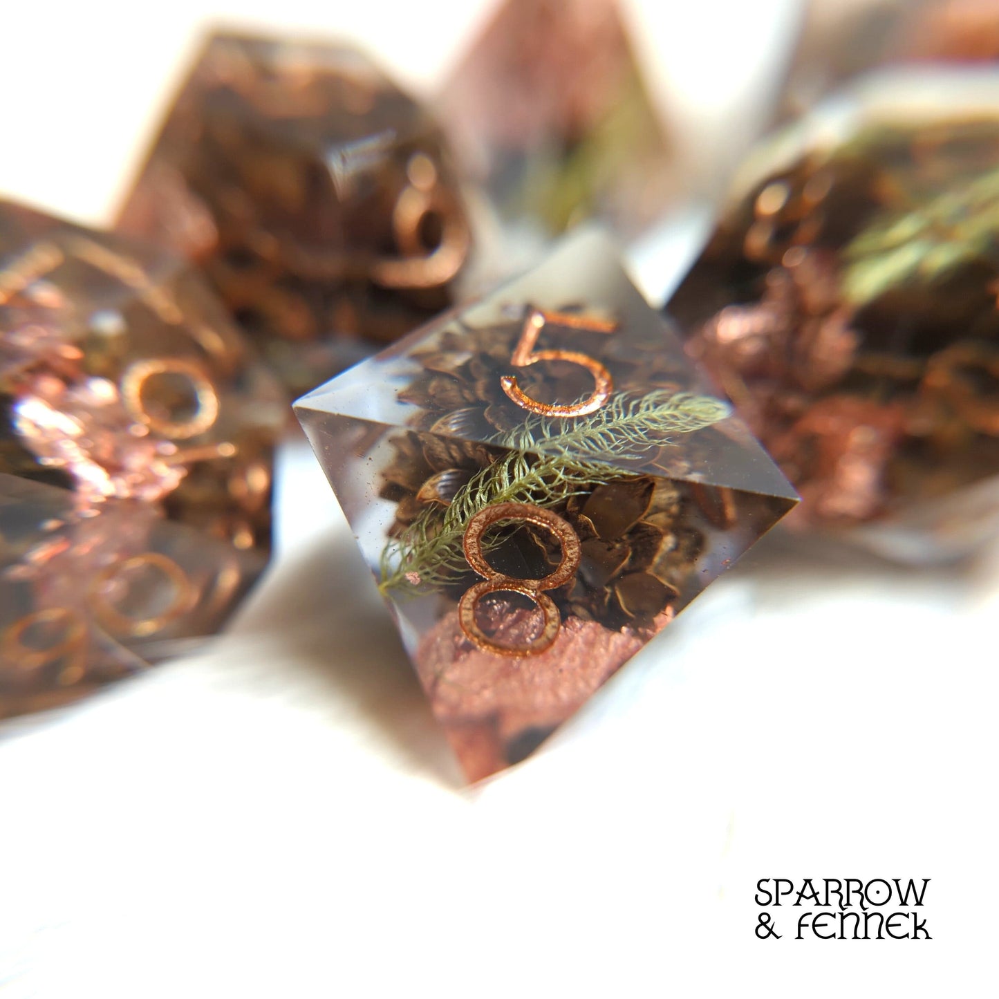 Casuarina - Seeds of Change Dice Set Dice Sets & Games Fennek and Finch