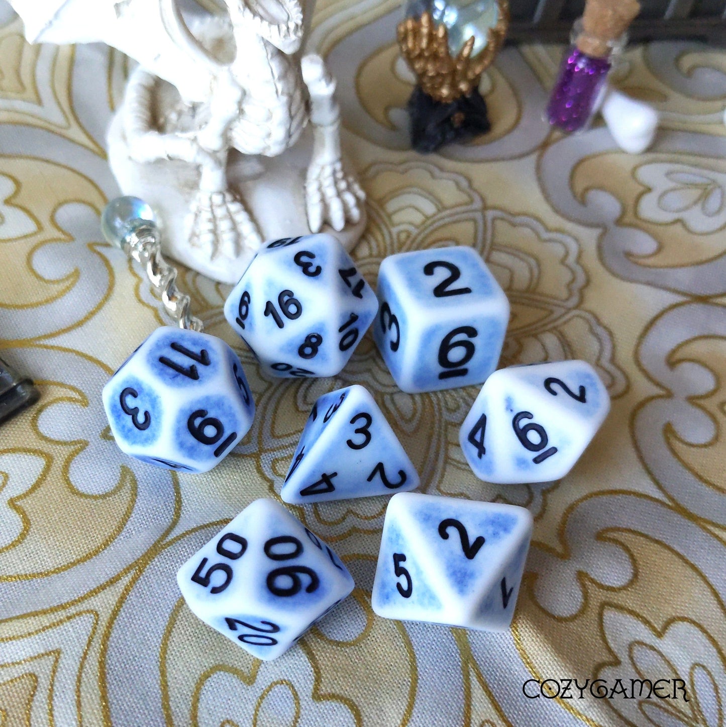 Cerulean Ancient Dice Set