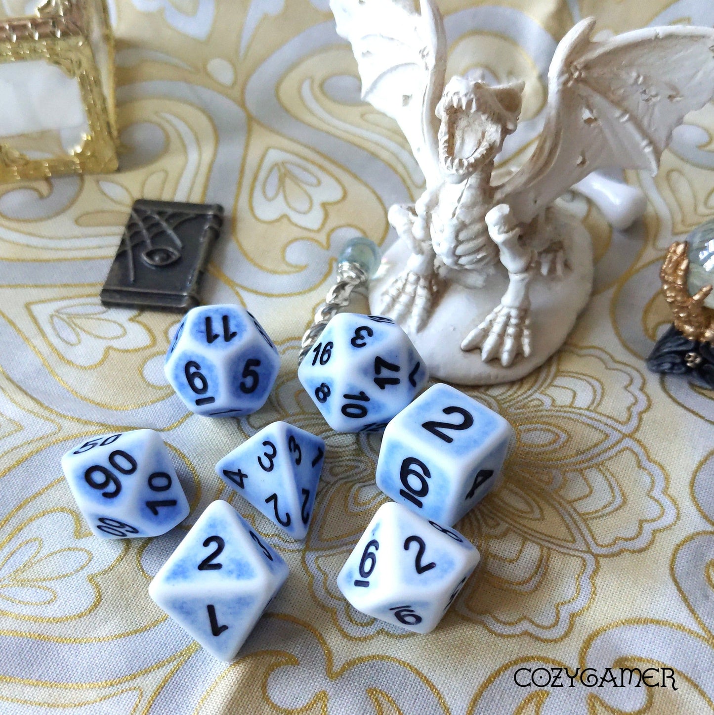 Cerulean Ancient Dice Set