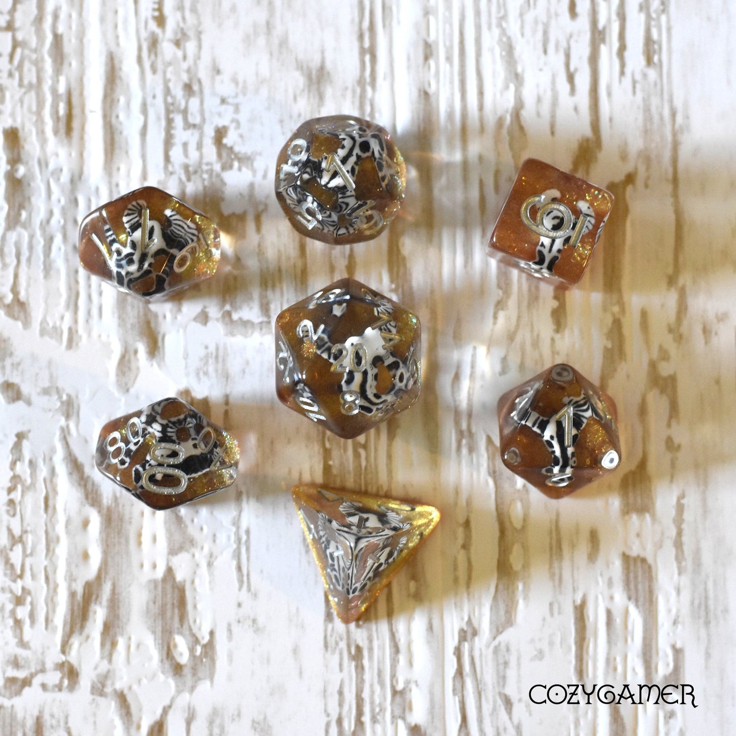 Desert Bull Dice Set. Western Style Dice Dice Sets & Games Fennek and Finch