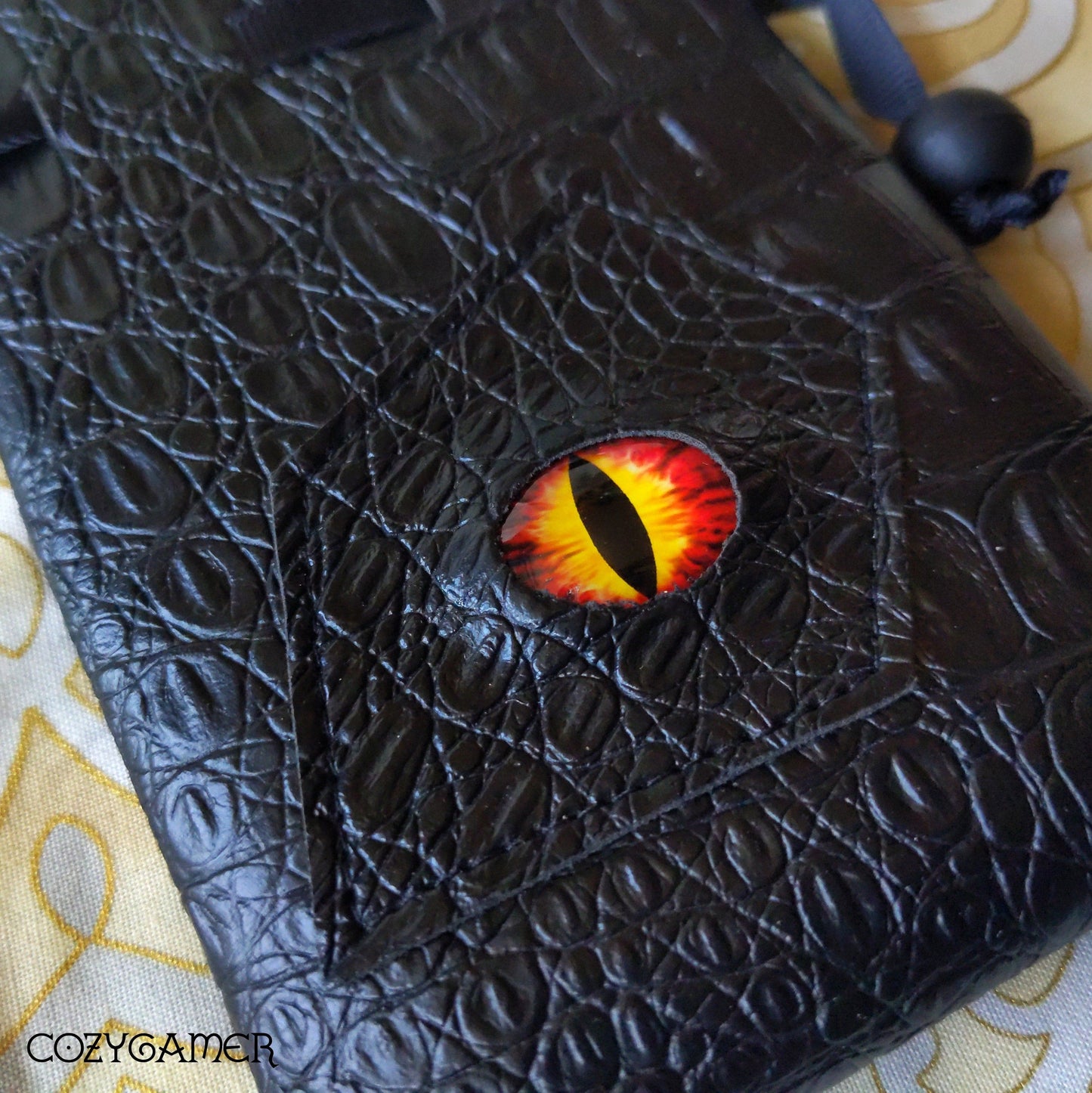 Dragon Eye Dice Bag Red/Yellow