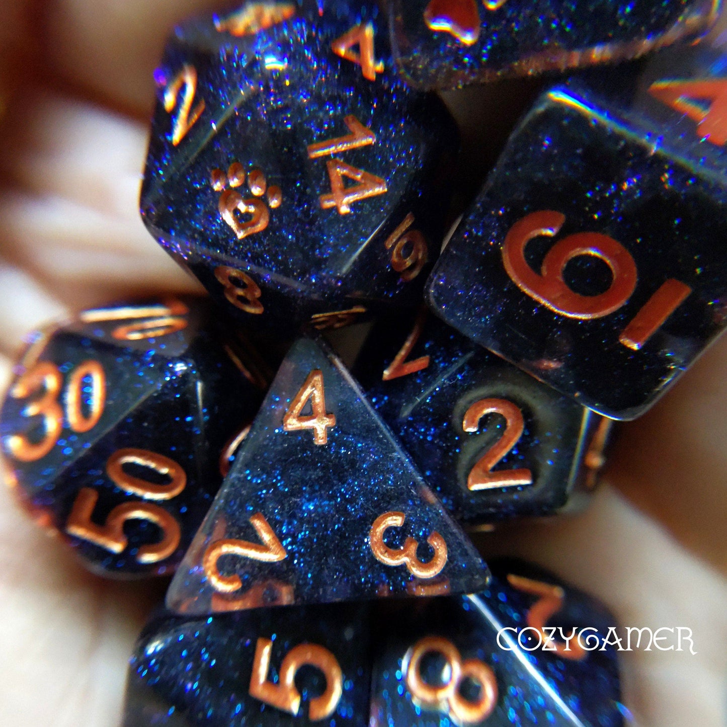 Endless Expanse DnD Dice Set - 8 Piece Dice sets Fennek and Finch