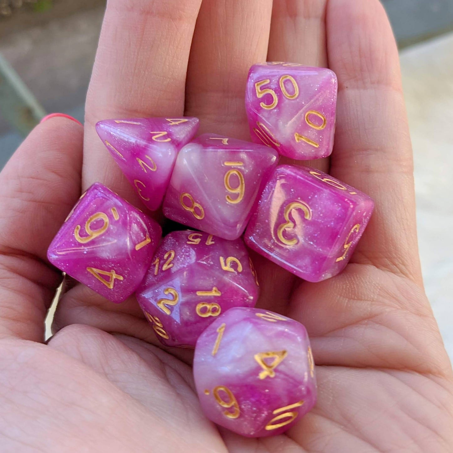 First Love DnD Dice Set - CozyGamer