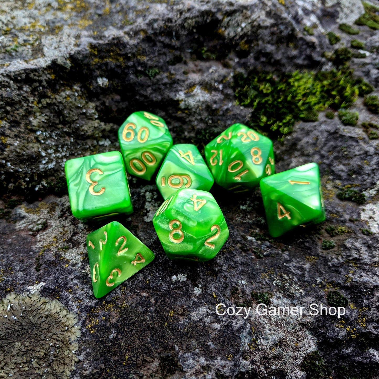 Grasshopper Dice Set Dice sets Fennek and Finch