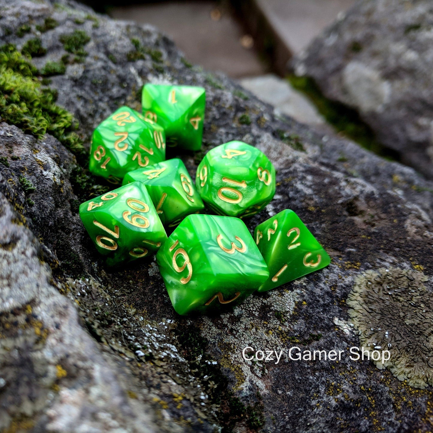 Grasshopper Dice Set Dice sets Fennek and Finch
