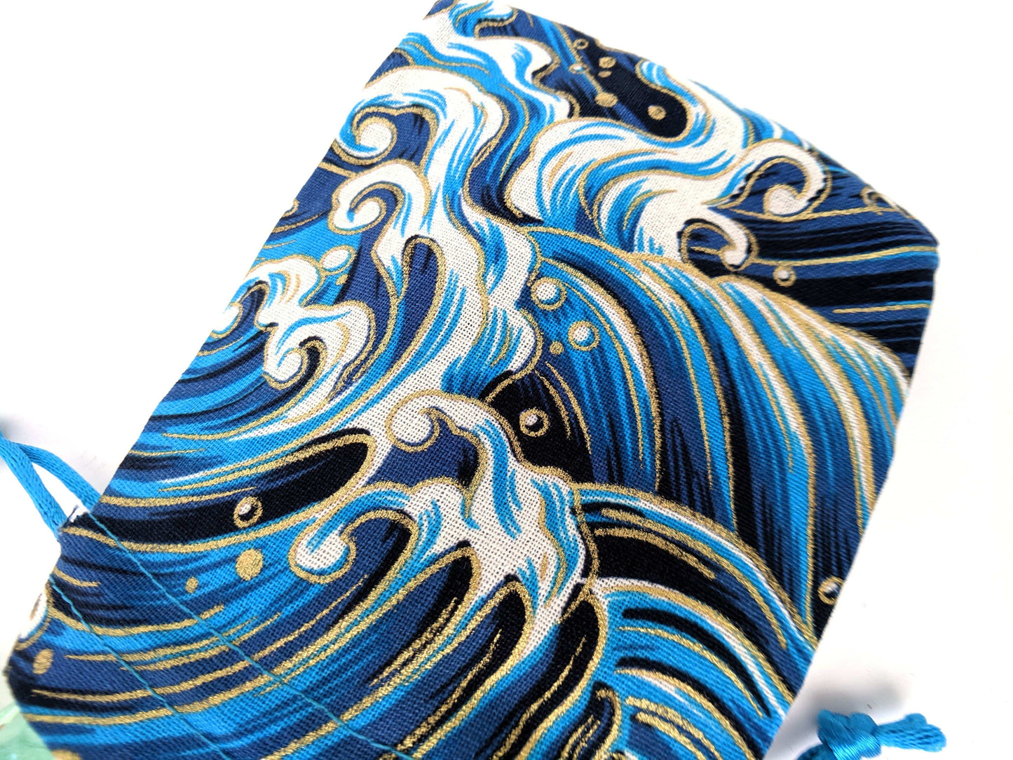 Ocean Wave Dice Bag - CozyGamer