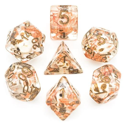 Skull and Copper Dice Set - CozyGamer