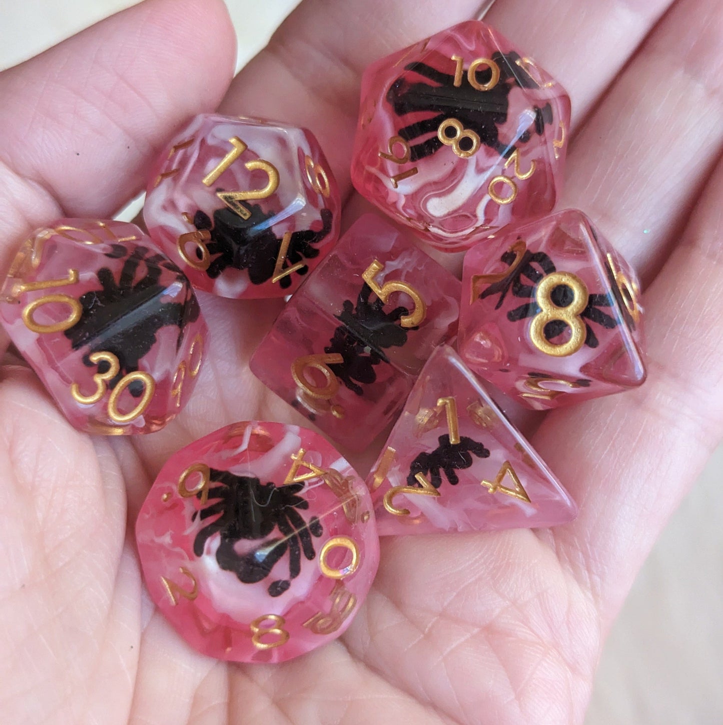 Spider DND Dice Set