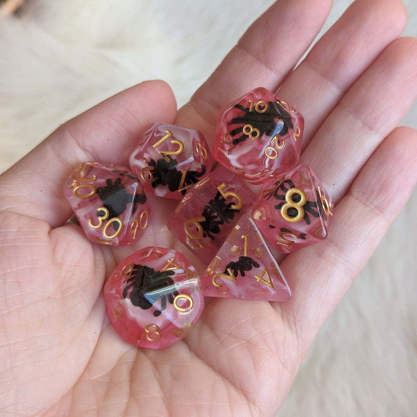 Spider DND Dice Set