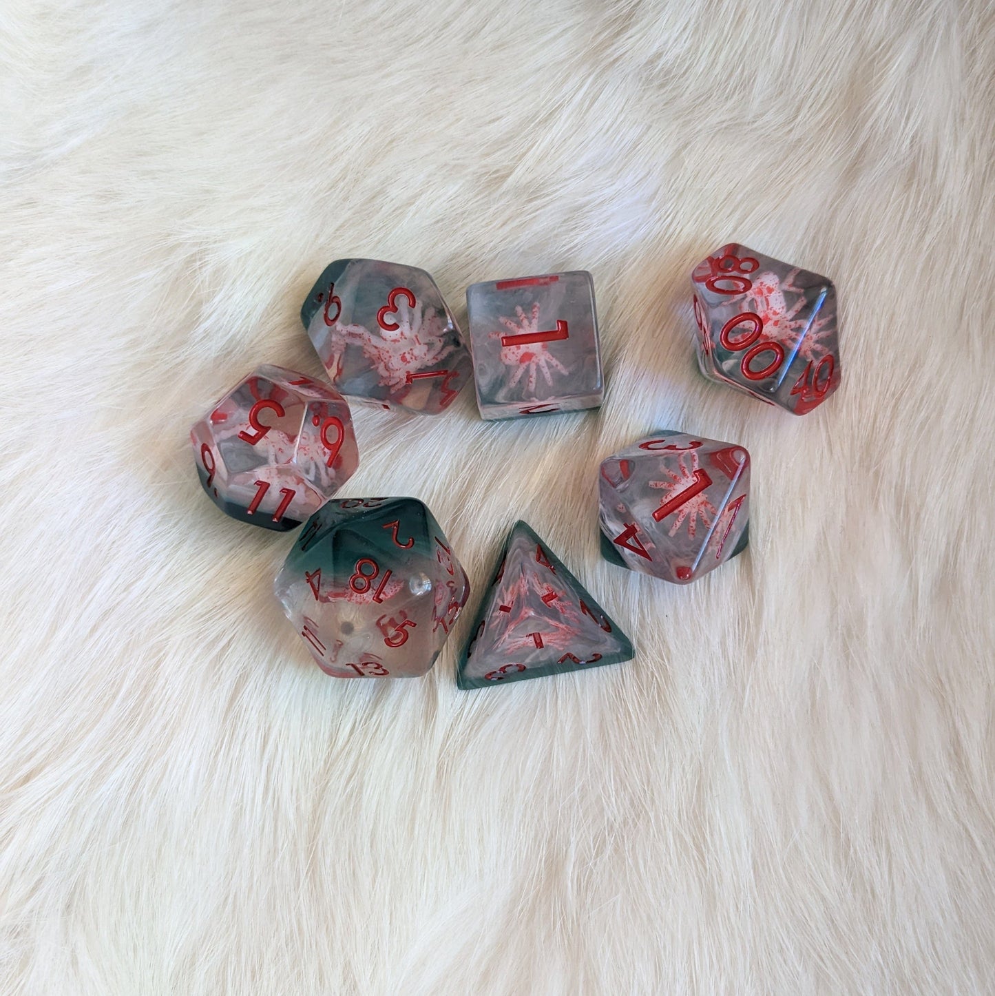 Spider DND Dice Set