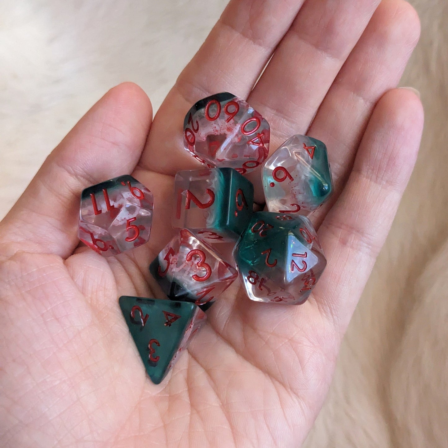 Spider DND Dice Set