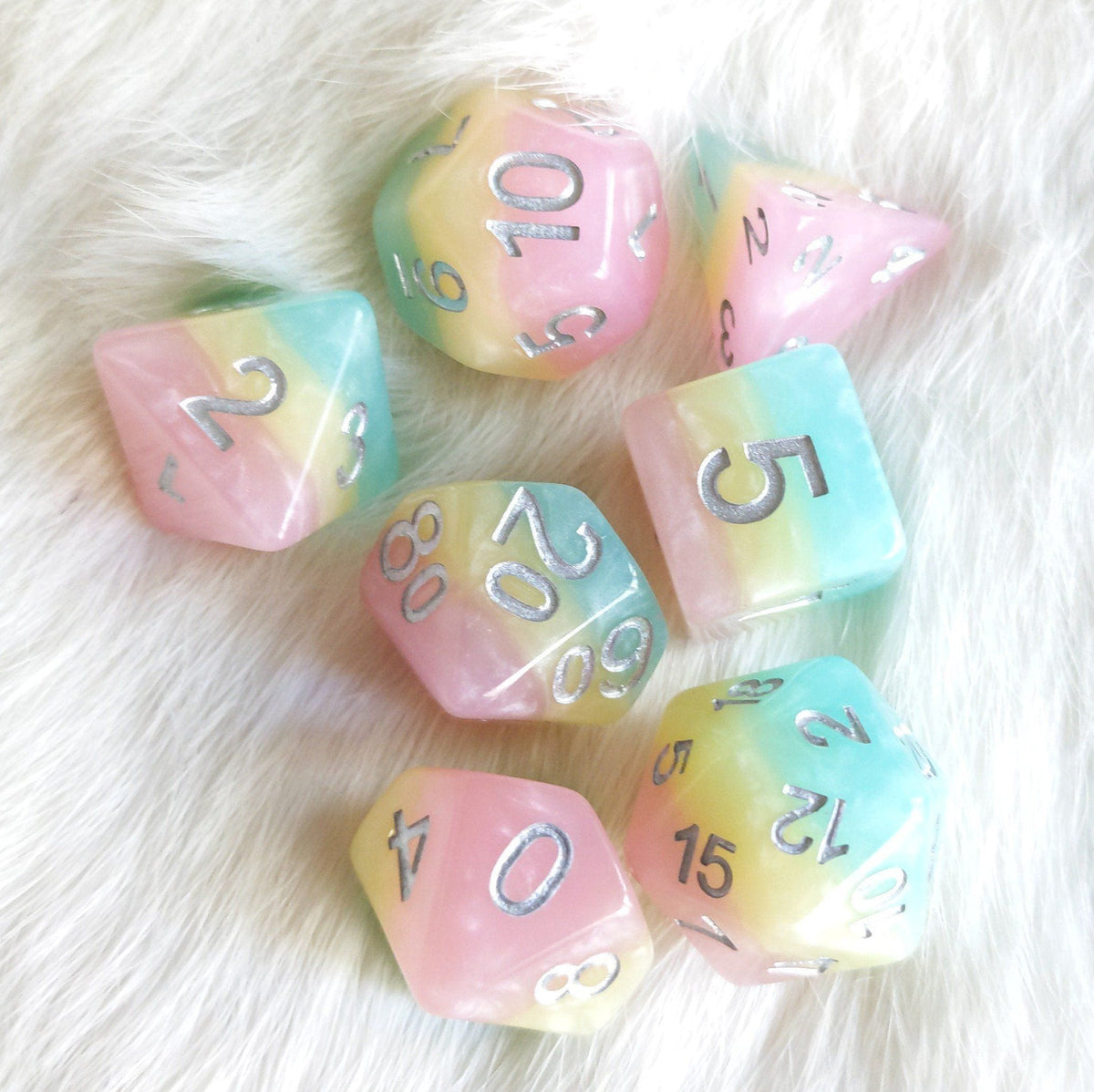 Spring Awakening Dice Set Games Fennek and Finch