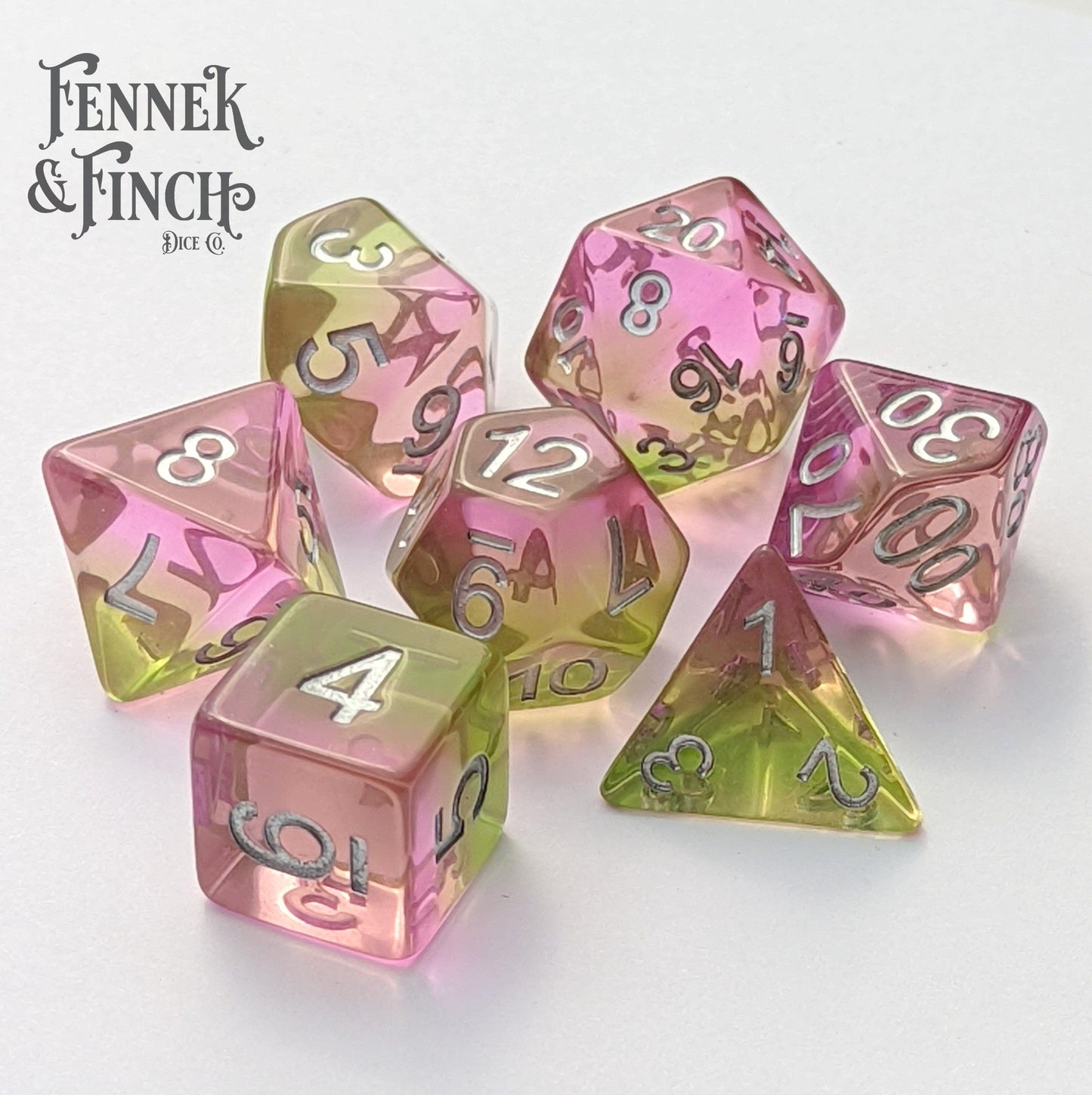 Spring Blossom Dice Set