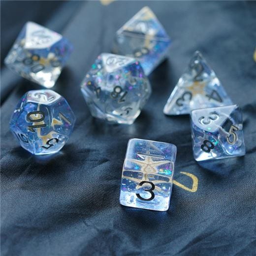 Starfish in Repose Dice Set Dice Sets & Games Fennek and Finch