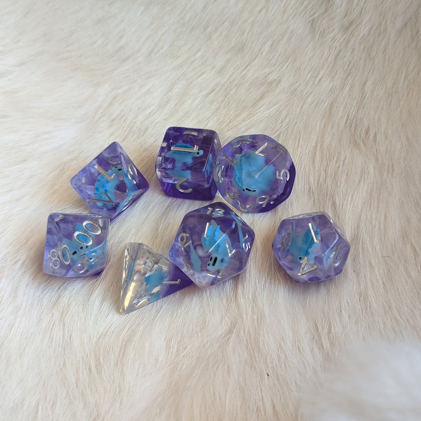 Stegosaurus DND Dice Set