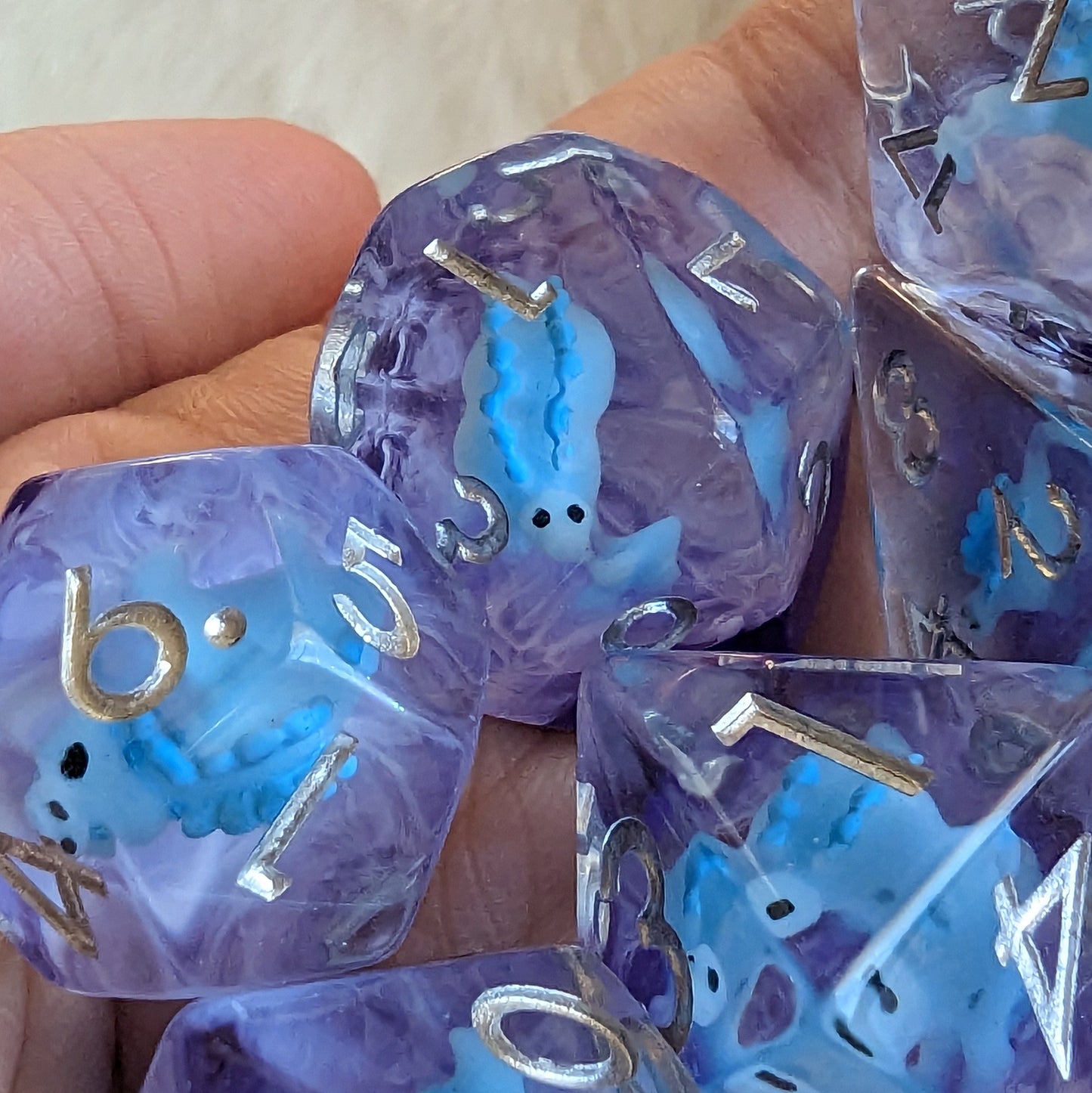 Stegosaurus DND Dice Set