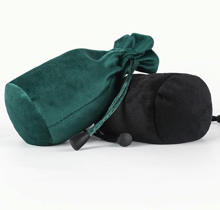 Velvety Drawstring Dice Bag