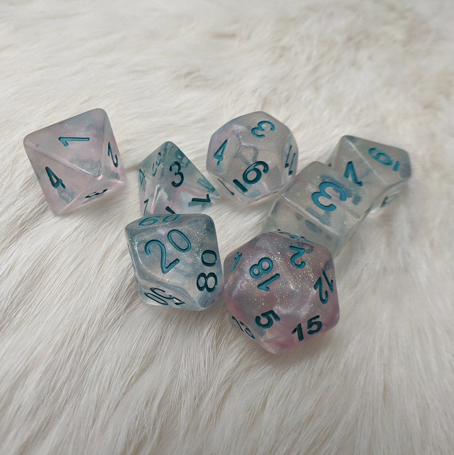 Winter Walker DnD Dice Set Dice sets Fennek and Finch