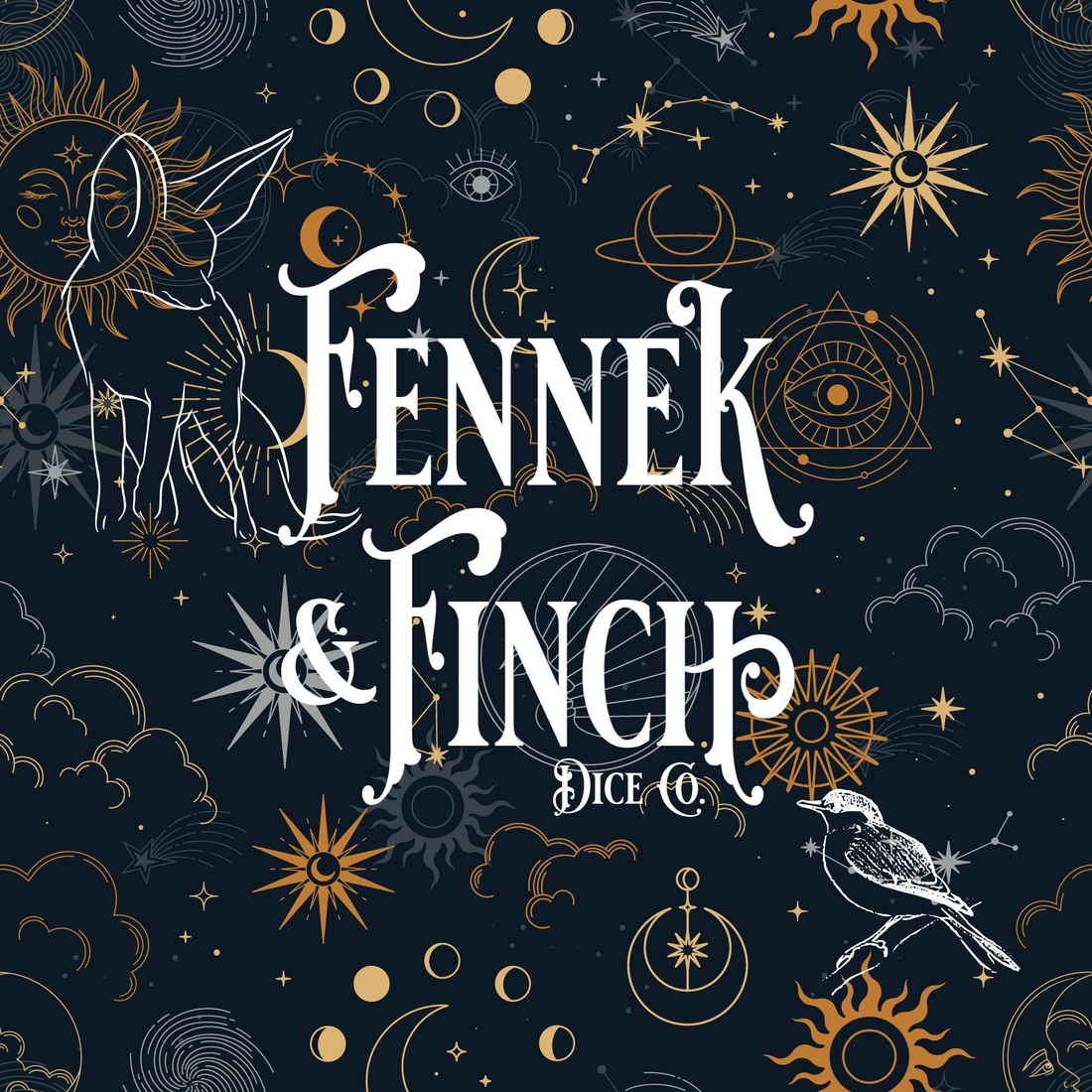 Cozy Gamer has changed its name to Fennek and Finch Dice Company. - Fennek and Finch