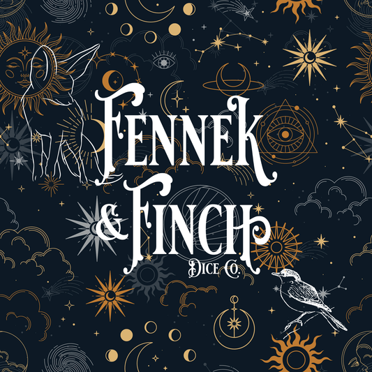 Cozy Gamer has changed its name to Fennek and Finch Dice Company. - Fennek and Finch