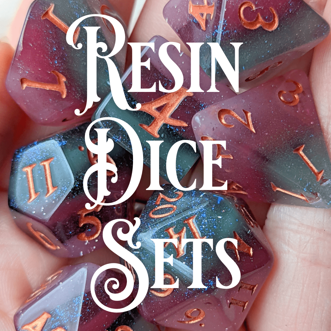 Resin Dice Sets - Fennek and Finch