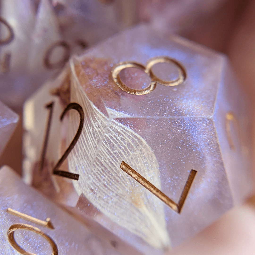 Sharp Edge Dice Collection: Artistry in Every Roll - Fennek and Finch