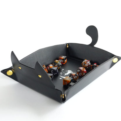Black Cat Dice Tray